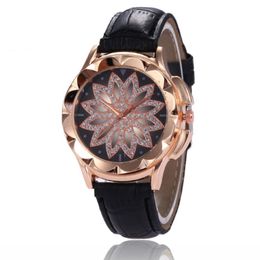 Luxury Starry Sky Stainless Steel Mesh Bracelet Watches Quartz Wristwatches Ladies Sports Dress Clock For Women Crystal Analog 262G
