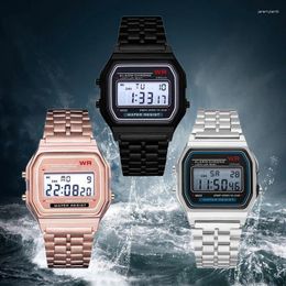 Wristwatches Fashionable Men's And Women's Watches Electronic Sports Ultra-thin Night Light Alarms Children's Electronics