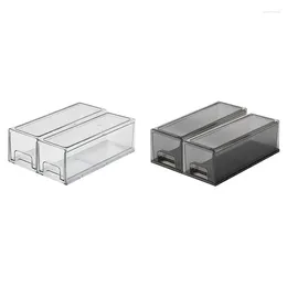 Storage Bottles Capacity Container Pet Drawer Box For Face Stationery Jewelry Multifunctional