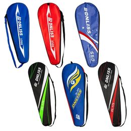 Thick Badminton Racket Bag Protective Pouch Oxford Portable Cover Tennis Storage 240516