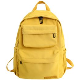 Fashion New Waterproof Nylon Backpack for Women Multi Pocket Travel Backpacks Female School Bag for Teenage Girls Book Mochilas 283v