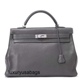 50cm Tote Bag Large Handbags Real Leather Oneonone Capacity Travel Mens Handbag Rj