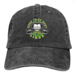 Ball Caps Summer Cap Sun Visor Gym Illustration Hip Hop Linux Operating System Cowboy Hat Peaked Trucker Dad Hats
