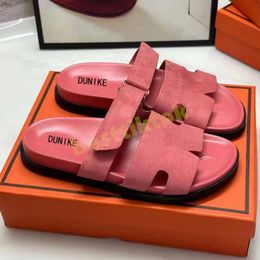 Designer Slippers For Women Chypre Slides H Sandals Classics Summer Beach Sandal Foam Runners Womens Slipper Orange Black Brown Flat Slide Rubber Flip Flops 779