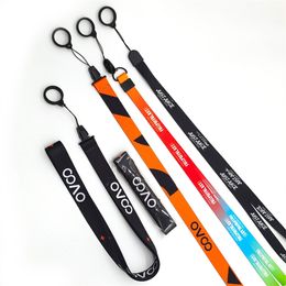 Promotion gifts lanyard custom logo for own brand for vaping vaporizer cellphone products fashion design multi-size coloful OEM service fast shipping