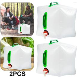 Water Bottles Folding Bag Large Capacity Portable Container Kettle Bucket (20L)