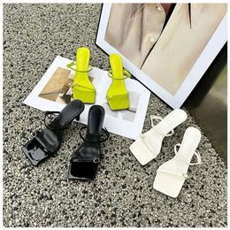 Light Summer Sandals Elegant 2024 Products Ripe Wind High Heels Women's Shoes Simple Solid Colour Fine Strap Zapatos Mujer 842 902 167 d 49c6