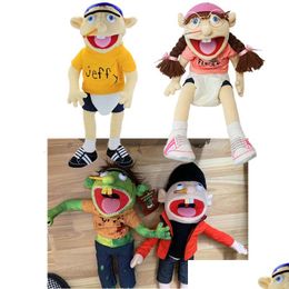 Puppets 60Cm Large Jeffy Hand Puppet P Doll Stuffed Toy Figure Kids Educational Gift Funny Party Props Christmas Toys Drop Delivery Dhjcu