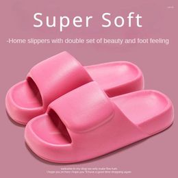 Slippers Men Women Cloud Cushion Cute Slides EVA Pillow Non-Slip Shower Shoes Sandals Open Toe Bathroom Spa Gym Home Soft Comfy