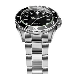 Wristwatches Diver Style Watch 39mm single-layer rotating bezel Japanese movement steel stripL2304