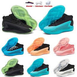 AE 1 AE1 Mens Basketball Shoes Designer Men Women Sneak Classic New Wave Shoe With Love Pink Coral Sky Blue Green Panda White Signature Tennis Athletic