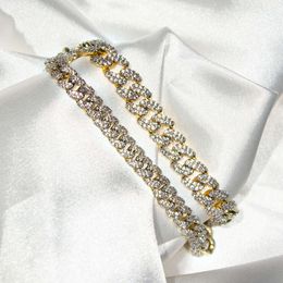 Jóias Kibo Preços por atacado de Miami Laboratório Miami Colar Diamond Moissanite Colar/Bracelete Conjuntos Vendidos Glod Cuban Link Chain