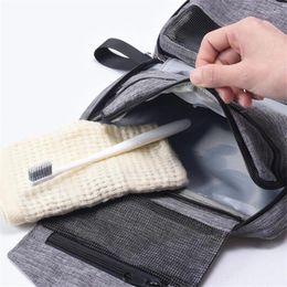 Storage Bags Toiletry Wash Organiser Women Men Travel Hanging Cosmetic Bag Makeup Necessary Beauty Make Up Pouch Luggage Accessories