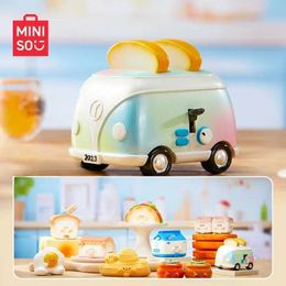 Blind box MINISO Face holding Surprise Kitchen Theme Blind Box Cute Food Model Gourmet Toast Names Childrens Toy Birthday Gift WX WX