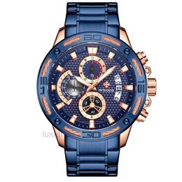 Wwoor 8879 Men Ready to Ship Stylish High End New Design Original Best Selling on Sale Personalized Watches Stainless Steel Band