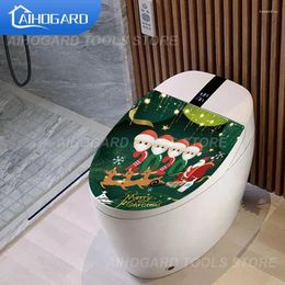 Bath Mats Toilet Sticker Funny Durable Material Unique Design Easy To Apply Versatile Use Window Colourful