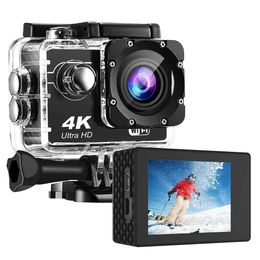 Sports Action Video Cameras Q306 Action Camera ltra HD 1080P 4K/30FPS WiFi 2.0-inch Screen Sports Video Action Cameras Motorcycle Bicycle Waterproof Cam J0518