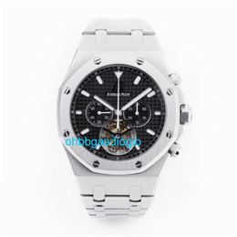Luxury Watches AP Men's Watch Audemar Pigue Royal Oak Tourbillon | Ref. 25977st.oo.1205st.02 | Black Dial | apf factory OHK9