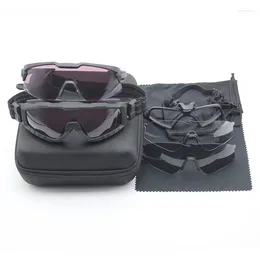 Outdoor Eyewear Shooting Cs Riding Mountaineering Lenses Safety Glasses Military Tactical Goggles