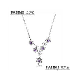 Pendant Necklaces Fahmi 100% 925 Sterling Sier 590519Acz Charm Women Wholesale Jewellery Gift Drop Delivery Pendants Dhcei
