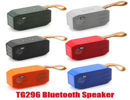 TG296 Mini Bluetooth Wireless Speakers Subwoofers Portable Outdoor Loudspeaker Hands Call Profile Stereo Bass 500mAh Battery S9641370