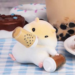 Blind box Clark The Hamster Foodie Blind Box Toys Kawaii Guess Bag Caja Ciega Toys Cute Home Decor Anime Figures for Girls Birthday Gift Y240517