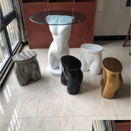 Living Room Furniture Creative Tables Chairs Stools Roman Columns Decorations Garden Balcony Of The Sales Department Drop Delivery Hom Dhr3E