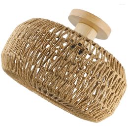 Ceiling Lights Woven Lamp Flush Mount Bathroom Lamps For Living Mounted Modern Style Metal Balcony Fixture Fixtures