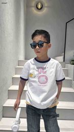 Top Baby T-shirts Dragon pattern printing cotton child tees Size 100-150 kids designer clothes summer boys girl Short Sleeve Jan10