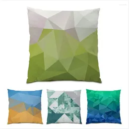 Pillow Ultra Velvet Pillowcase Colourful Ornamental Pillows For Living Room Artistic Home Fresh Polyester Linen Cover Decor E0100