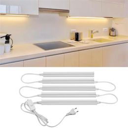 Plug T5 T8 Electrical Wire Connector Lighting Accessories with ON/ OFF Switch 30CM/50cm Power Cord Extension Cable For LED Tube light LL