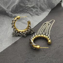 Dangle Earrings Kshmir Exaggerated Long Tassel For Women European American Personality Punk Jewelry Fashion Accessories