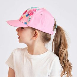 Fashion Candy Colour Kids Protection Boy Girls Adjustable Travel Children Baseball Cap Baby Summer Sun Hat L2405