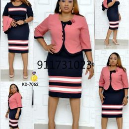 Ethnic Clothing Plus Size Trending African Style Office Ladies Coat And Dress Suit For Women