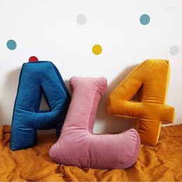 Pillow White Letter Girl Birthday Gift Guide Wed Decor Po Prop Sofa Bar Home Supply Car Kid Toy Customised Multicolor