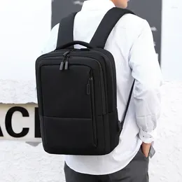 Backpack Weysfor Mens USB Charge Waterproof Laptop Backpacks Large Capacity Male Leisure Travel Bags Student School Bookbag Computer Bag