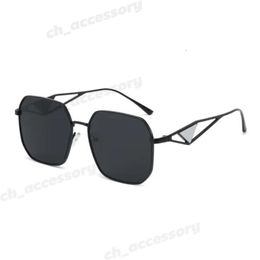 Designer parada sunglasses Classic prdada Eyeglasses Outdoor Beach Sun Glasses For Man Woman Inverted triangle signature Correct letter with box 999