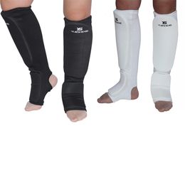 Cotton Instep Shin Guard Karate/Sanda/Taekwondo/Muay Thai/Boxing Leggings Ankle Support Protection Foot Brace Equipment 240509