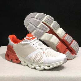 2024 New Fashion Designer White orange splice casual Tennis shoes for men and women ventilate Running shoes Lightweight Slow shock Outdoor Sneakers dd0506A 36-45 8