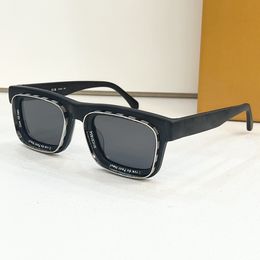 Summer Super Vision Sunglasses Men Fashion Black Rubber Frame Fashion Vanguard Style Sunglasses