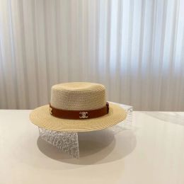 Hats Fashion CEL Straw Hat Womens Mens Designer Bucket Hats Luxury Wide Brim Sunhat Summer Beach Hat Ladies Casual Outdoor Casquette