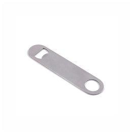 Other Bar Products New Sublimation Blank White Bottle Opener Consumables Transfer Printing Stainless Steel Material 178X40X1.8Mm Lx390 Dhov9