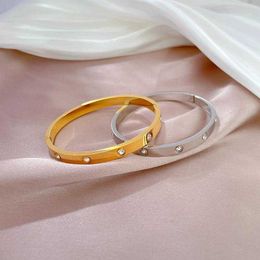 Dignified and glossy bracelets Whole body style luxury bracelet minimalist fashionable with origi