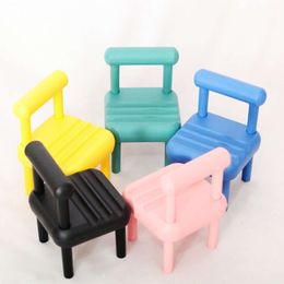 New 1/12 Scale Dollhouse Miniature Mini Back of Chair Model Toy For BJD s DIY Dolls House Decor Furniture Accessories