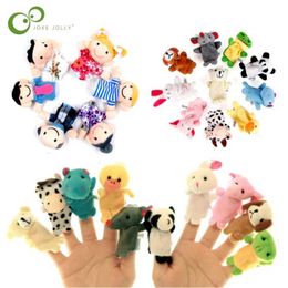 Other Toys Baby plush toys finger puppets storytelling props 10 animals or 6 family dolls childrens toys childrens gifts gym s245176320