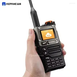 Walkie Talkie Quansheng UV-K6 5W Ham Radio Full Band Air DTMF NOAA UVK6 UVK58 Two Way