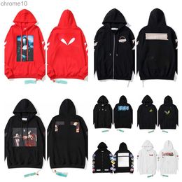 Hoodrich Pull Long Sleeve Polo Hoodie Women Full Zip Up Mens Designer Hoddie Felpa KCGT