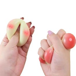 Decompression Toy Funny Squeeze Stress Balls Sensor Stress Relief Ball for Adults Hand Exercise Squeeze Toys for Relief Anxiety Fidget Toy WX