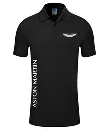 Casual polo Shirts Brand 2019 Fashion Male Aston Martin Polo Shirt Man Short Sleeve Slim Slim5498094