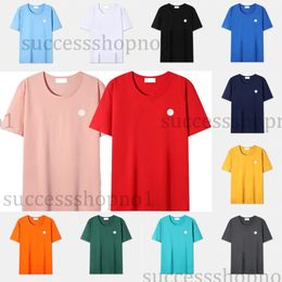 Colorful Collection: Men's Basic T-shirts & Women's Designer Embroidered Badge Tops - Graphic Tees for Summer in Asian Sizes S to XXXL